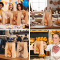 thumbnail image 2 of Moretoes 120 Pack Large Paper Bread Bags for Homemade Bread, 13.7x8.3x3.5 Inches, Sourdough Bread Bags with Tin Tie Tab and Clear Front Window, Inclu, 2 of 7