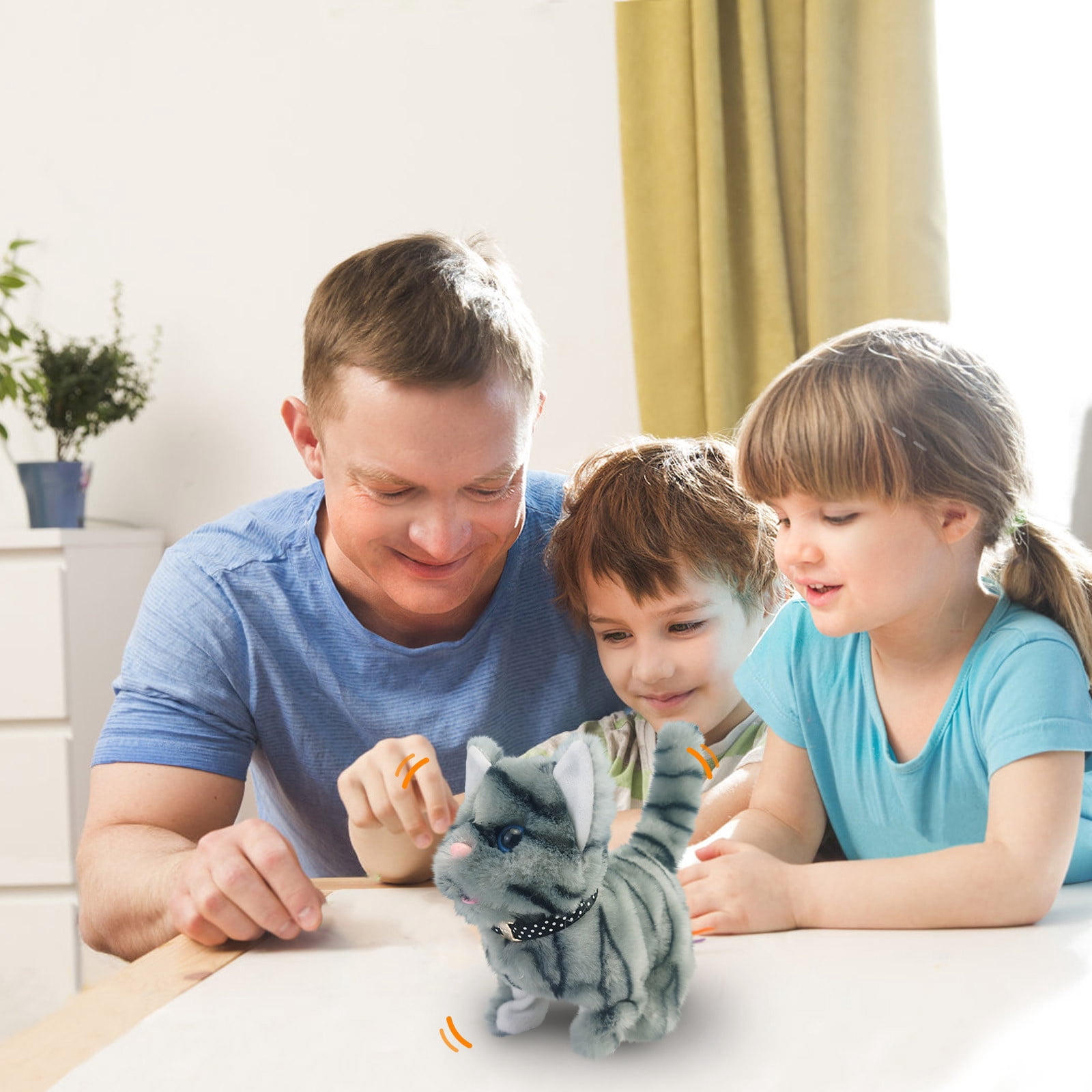 Chien interactif en peluche - V GEBY - Jouet électronique - Doux - Aboie - Remue la queue Chien interactif en peluche - V GEBY - Jouet électronique - Doux - Aboie - Remue la queue