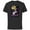 Black, variant on Tim Burton’s The Nightmare Before Christmas King of Fright - Short Sleeve Cotton T-Shirt for Adults - Customized-Black