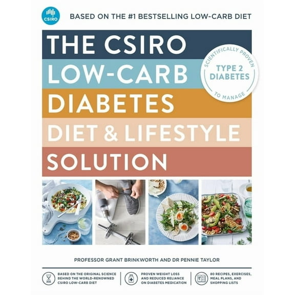 The Csiro Low-Carb Diabetes Diet & Lifestyle Solution, (Paperback)