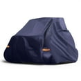 thumbnail image 1 of Housse UTV pour Polaris RZR Turbo R Sport/Ultimate/Premium 2 Places Imperméable Protection Solaire Pluie Extérieure 210D-PU Bleu Marine 127.95"Lx74.02"Wx74.41"H, 1 of 6