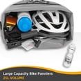 thumbnail image 2 of ROCKBROS Bike Rear Rack Bag,Bicycle Panniers Waterproof Expandable 30L Large Capacity, Bike Rear Panniers for Cycling Traveling/Commuting, 2 of 5