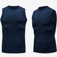 thumbnail image 6 of Save On Quick Dry Sleeveless Shirts for Men Ultra Soft Athletic Stretch Tank Tops Round Neck Tee Camisole Plain Basic Tee Shirts Slim Fit Textured Camis Workout Running Gym Vest Shirts, 6 of 6