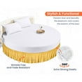 thumbnail image 2 of SGI Bedding Round Bed Skirt |Wrap Around Microfiber Bed Skirt | Fade Resistant, Wrinkle Free, Anti-static, Decorative, Extra Storage Space, Clutter-Free | 80" Diameter / 14" Drop, Golden, 2 of 8