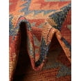 thumbnail image 4 of Unique Loom Outdoor Tribal Collection Area Rug - Tortuguero (3' 1" Round Multi/Blue), 4 of 7
