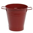 thumbnail image 3 of Houston International 8135E XR 7-Inch Steel Planter, Red, 3 of 3