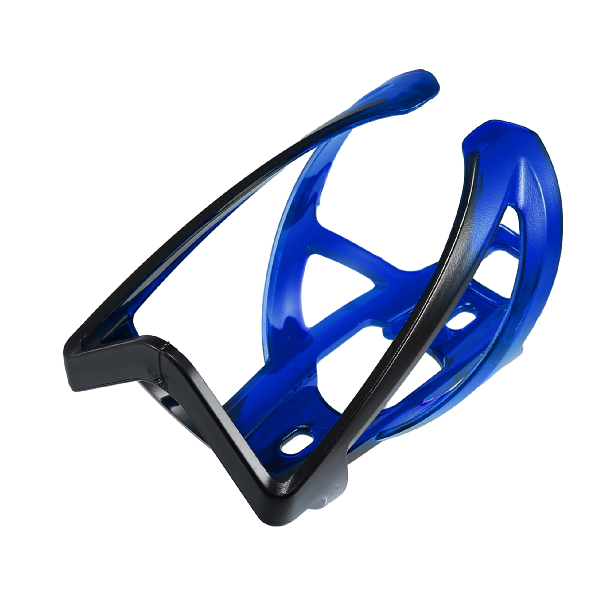 Unique Bargains 1 Set Universal Bike Water Bottle Cage Holder Plastic Black Blue