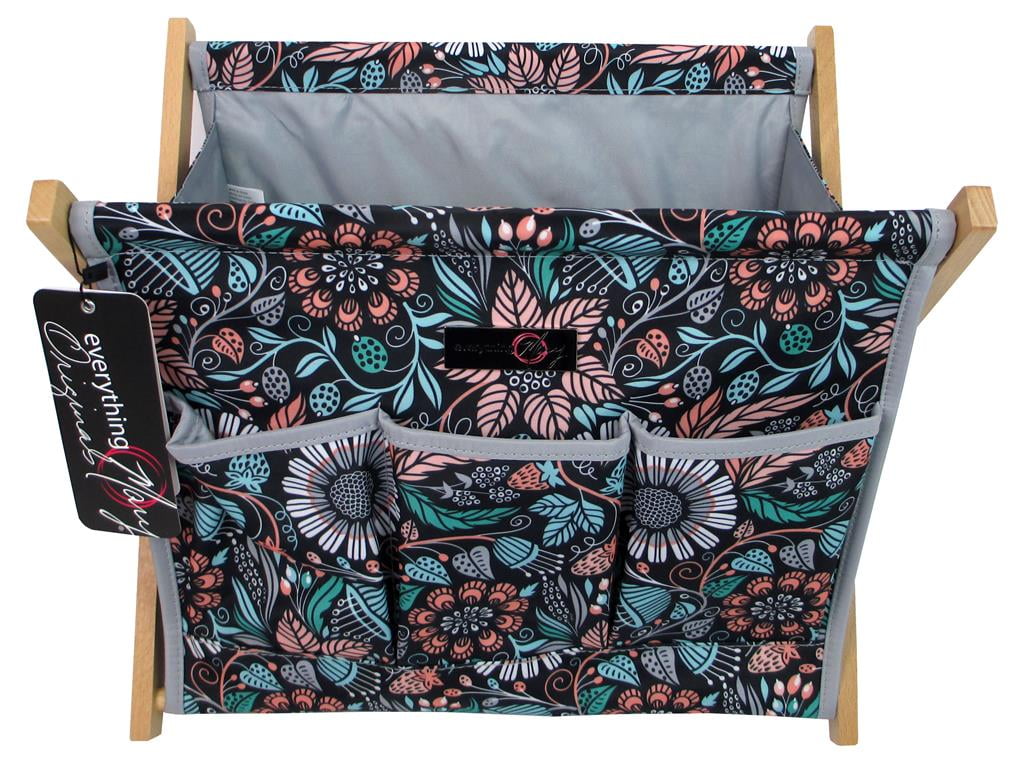 Everything Mary Folding Yarn Caddy Grey/Multi