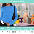 thumbnail image 2 of Tops cortos de manga larga para mujer, top corto de entrenamiento, camisas de gimnasio atléticas ajustadas con agujero para el pulgar, 2 of 5