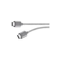 Belkin USB-IF Certified MIXIT Metallic USB-C to USB-C Charge Cable 60W (USB Type-C) for iPhone 16, iPhone 16 Pro, iPhone 16 Pro Max, Galaxy, Galaxy Note, Pixel 9, iPad Pro, Nintendo Switch 2 & More