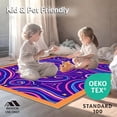 thumbnail image 4 of ODIKA 5'x7' Machine Washable Non-Slip Area Rug, Mystical Fantasy Stardust Realm High Traffic Rug, Purple, 584822, 4 of 5