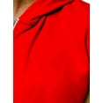 thumbnail image 7 of vastwit Men's Athletic Hoodies Zip Up Gym T-Shirt Bodybuilding Sleeveless Muscles Tees Workout Hooded Red L, 7 of 7