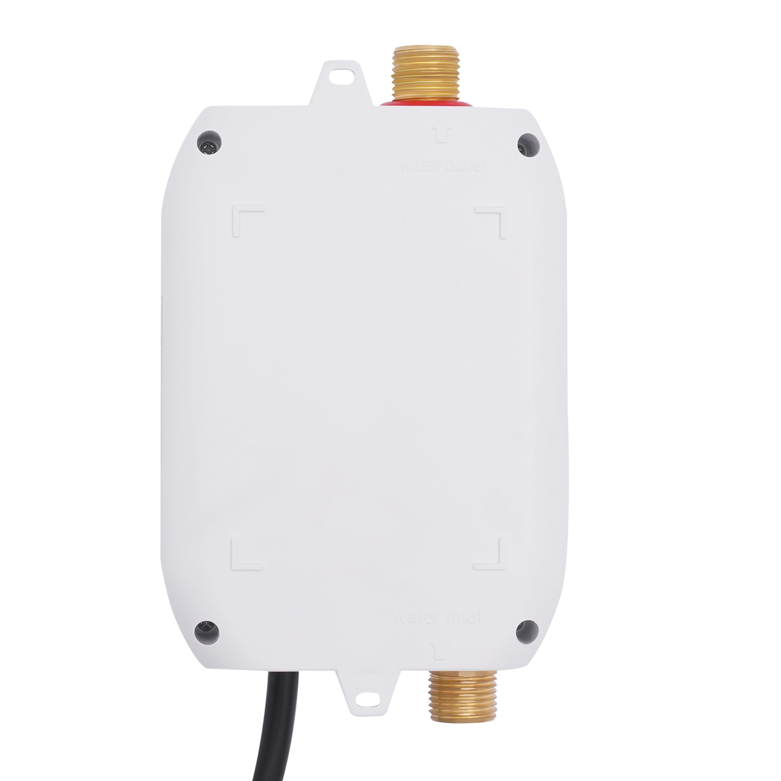 110V 3000W Portable Instant Electric Tankless Hot Water Heater Shower Kitchen Bathroom White