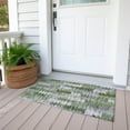 thumbnail image 5 of Addison Rugs Chantille Indoor/Outdoor Transitional Modern Green Washable Rectangle Rug, 1'8" x 2'6", 5 of 5