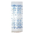 thumbnail image 3 of Cortina corredera estilo campestre, cortina corredera, cortinas, cortina decorativa Azul-100x200cm, 3 of 9
