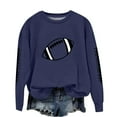 thumbnail image 2 of PNTUTB Oversized Sweatshirts for Women Printed Casual Loose Long Sleeve No Hoodie Crew Neck Sweatshirt, 2 of 5