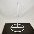 thumbnail image 2 of Ball Hat Stand Hat Rack Wig Holder Storage Display Stand Metal White, 2 of 7