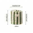 thumbnail image 3 of Retro Striped Hand-Painted Ceramic Mark Hand-Held Cup Heat-Resistant Non-Slip Double-Enjoy Cup for Milk Coffee Juice Latte Hot Cold Drinks Valentine's Day Mother's Day Christmas Gift Drinkware, 3 of 6