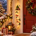thumbnail image 2 of Christmas Glowing Door Hanger Chandelier Doors Decoration, Christmas Warm Light with Warm Glow Indoor Hanging,Vertical Entryway Decor for Front Outdoor Side, 2 of 9
