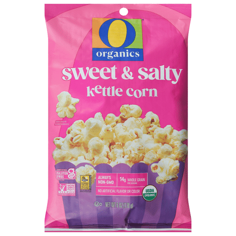 O O Sweet & Salty Kettle Corn Organic 6 oz