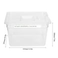 thumbnail image 4 of 11L Thickened PC Food Grade Universal with Lid Collapsible Hinged Sous Container for Circulator Sous Vide Culinary Quick Warm Precision Cooker, 4 of 9
