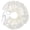 White, variant on Feathered Double Layer Mesh Shrug Shawl Shoulder Wrap Capelet Collar Victorian Witch Decorative Scarf