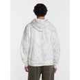 thumbnail image 3 of No Boundaries Boxy Fit Oversized Fleece Hoodie with Long Sleeves, Men's XS-4XLT, 3 of 5