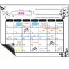 "Magnetic Calendar Board Monthly Planner Dry Erase Board for Kitchen Refrigerator Easy to Erase -15.7"" Width x 11.8"" Length"