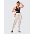 thumbnail image 3 of Musculosa CRZ YOGA sin costuras con sostén incorporado negra talla L, 3 of 6