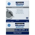 thumbnail image 6 of (2 pack) GE Siliconized Acrylic Painters Pro Sealant Seal & Paint, Pack of 1, Clear 10 fl oz Cartridge, 6 of 26