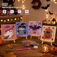 thumbnail image 3 of 4 Pack Halloween Diamond Art Kits for Age 8,DIY Easy Gem Painting Kit, 3 of 7