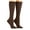 Brown, variant on Healthy Steps Compression Socks 15-20 mmHg, Tan, X-Large