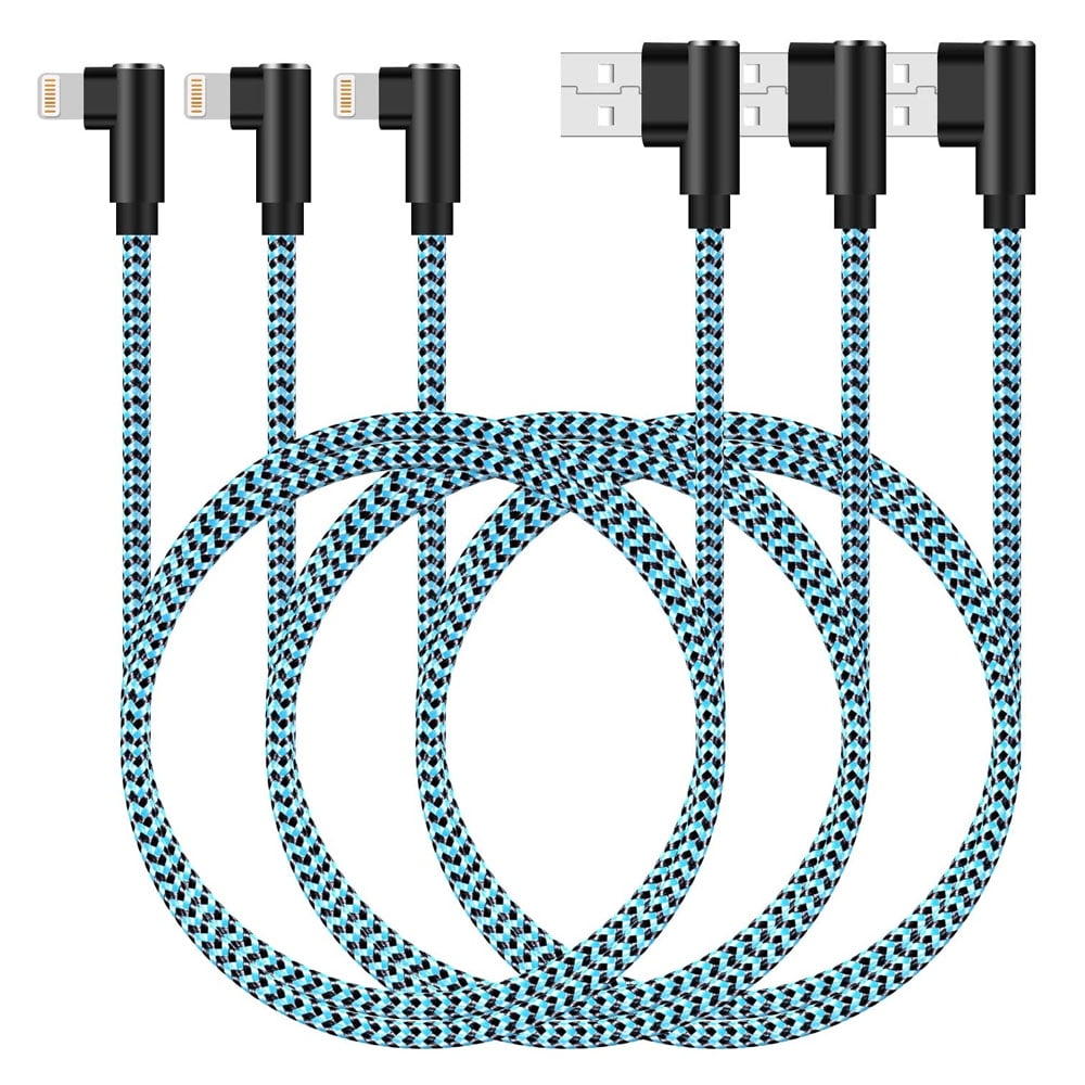 USB lightning cable 3 Pack [Apple MFi Certified] iPhone Charger cord