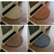 thumbnail image 4 of 2024 Semi-circle Bath Mat, Soft Absorbent Chenille Fluffy Non-slip Bath Mat Rug, 4 of 4