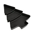 thumbnail image 1 of Binwennn Christmas Tree Nut Tray Snack Assortment Assorted And Convenient Sectional Serving Platter For Lazy Snacks Heart Cake Pans for Baking Conveyor Oven Parts Half Sheet Pan Rack Stone Pan Set, 1 of 8