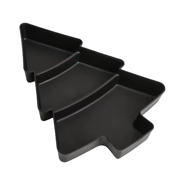 Binwennn Christmas Tree Nut Tray Snack Assortment Assorted And Convenient Sectional Serving Platter For Lazy Snacks Heart Cake Pans for Baking Conveyor Oven Parts Half Sheet Pan Rack Stone Pan Set