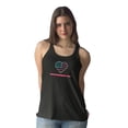 thumbnail image 2 of Independence Day Love Racerback Tank Women -Image by Shutterstock, Female x-Small, 2 of 4