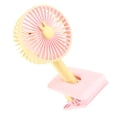 thumbnail image 4 of Pequeño ventilador portátil, mini ventilador con clip, mini ventilador de mano con abrazadera, mini ventilador recargable por USB, multifuncional, 4 of 8
