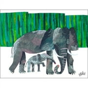 Oopsy Daisy's Eric Carle's Elephant Mother Canvas Wall Art, Size 18x14