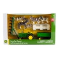 thumbnail image 5 of Juguete Tractor John Deere 4020 1:32 con Vagon Rastra Corral y Caballos, 5 of 5