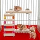 thumbnail image 3 of Escalera para pájaros, 3 piezas de madera, loro, ardilla, pájaro, juguete de pie, juguete de pie, diseño de última generación, 3 of 8