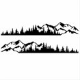 thumbnail image 3 of 2pcs Car Sticker Mountain Forest Vinyl Car Sticker Truck Window Bumper Car Door Sticker Kayak Decorative Vinyl Body Sticker, 3 of 5