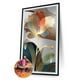 thumbnail image 3 of Diamante pintura 5D taladro redondo completo mosaico DIY hoja dorada Lotus Kit decoración de pared, 3 of 9