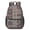 Geometric Mandala Beige, variant on Geometric Mandala Beige Pattern 17" School Backpacks for Teens,Waterproof Oxford Fabric,S-Shape Padded Straps for School,Travel,Hiking,Camping