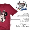 thumbnail image 4 of Minnie Leopard Print Bow Portrait, Animal Kingdom Shirt, Safari Shirt Casual Short Sleeve Shirt (Medium, Raspberry), 4 of 7