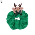 thumbnail image 1 of Women Velvet Girls Christmas Hair Scrunchies Ponytail Holders Hair Bands Elastic G, 1 of 8