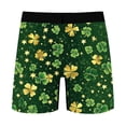 thumbnail image 6 of VONCOS Men's St Patricks Day Boxer Briefs Shamrock Green Gold All Over Print Novelty Holiday Underwear Moisture Wicking Stretch Fit,Size 3XL, 6 of 6