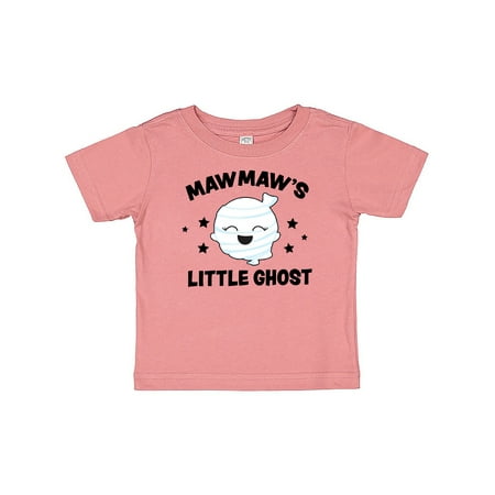 

Inktastic Cute Mawmaw s Little Ghost with Stars Gift Baby Girl T-Shirt
