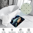thumbnail image 3 of Shark Non-Slip Polyester Chair Mat Floor Carpet Door Mat - Machine Washable, 3 of 6
