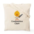 thumbnail image 2 of CafePress - Construction Chick Tote Bag - Unisex Canvas Tote Bag, Beige, 1-Piece, 2 of 7